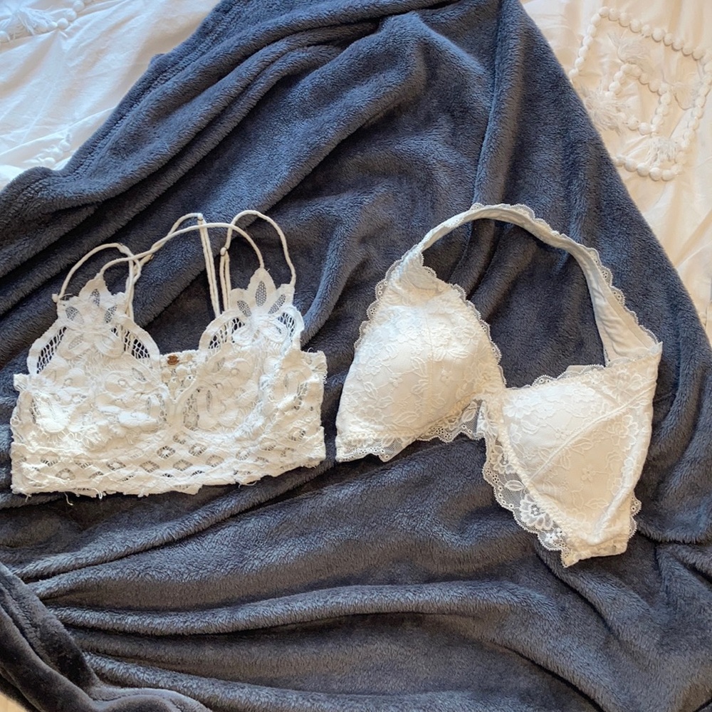 White Bralette bundle